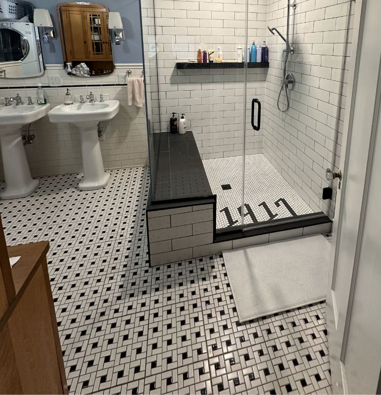 Bathroom remodeling contractor in Cedar Rapids Tiling